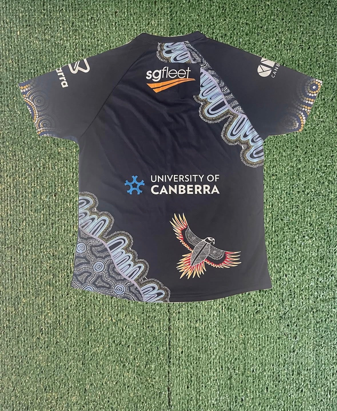 2023 Brumbies Player Issue Warm Up Tee - XL