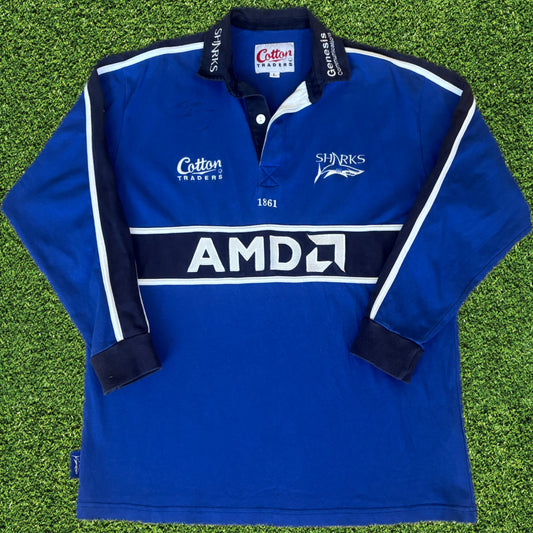 2001 Sale Sharks Jersey - L