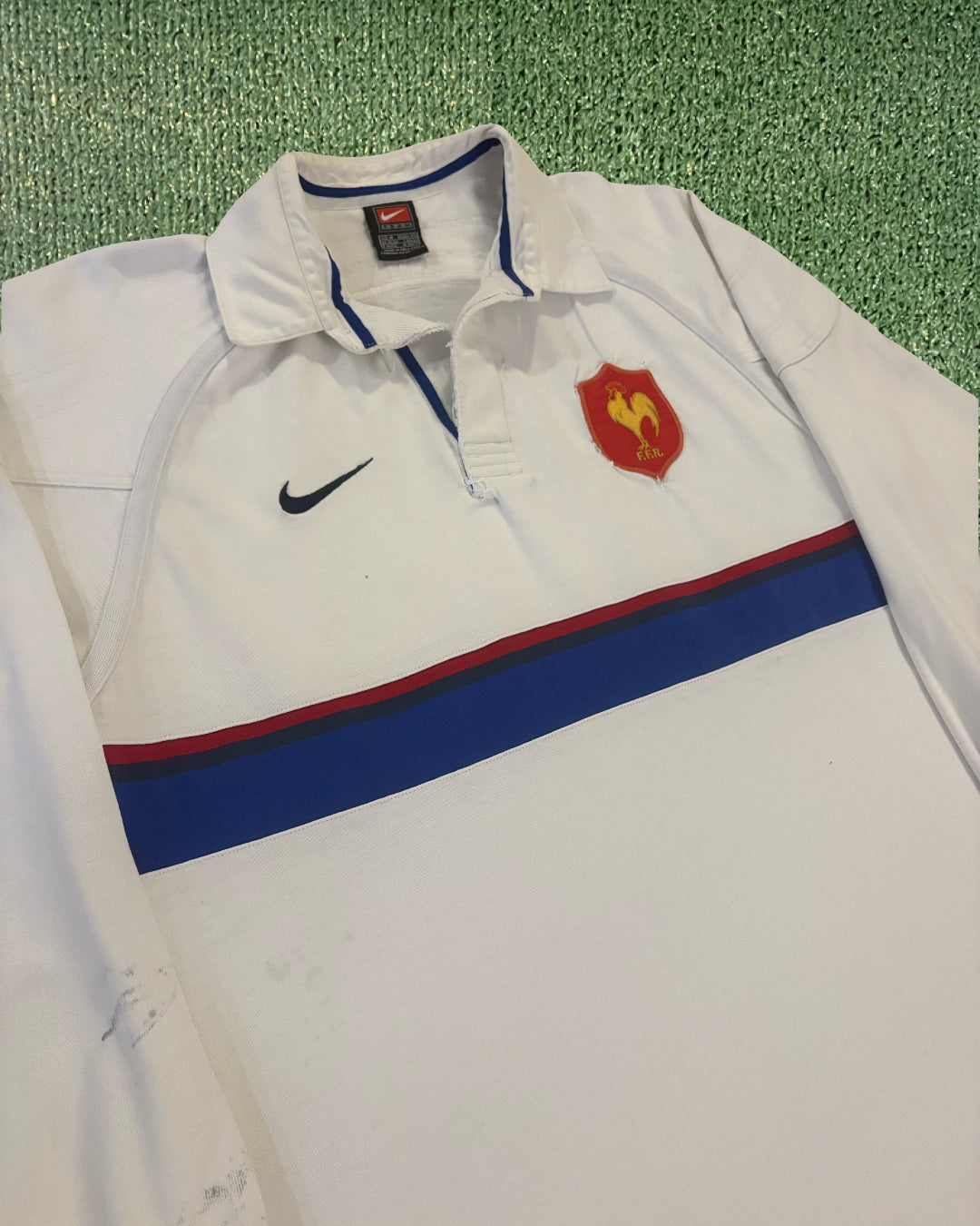 2001 France Away Jersey - M