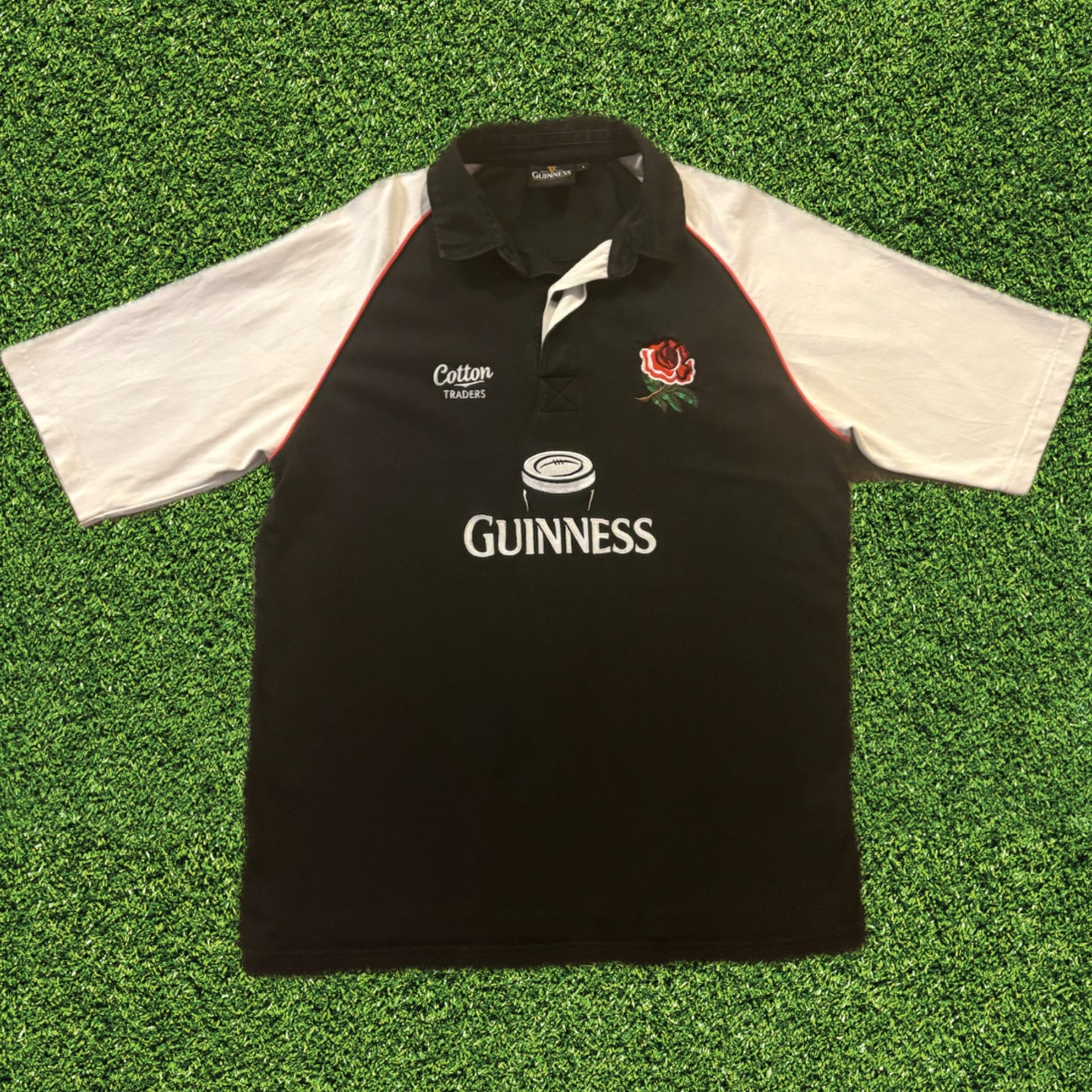 2000’s Guinness England Jersey - L