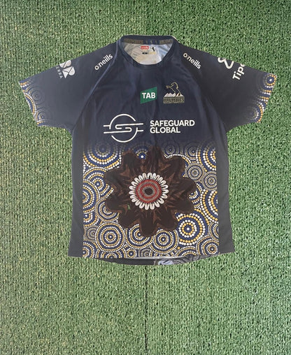 2023 Brumbies Player Issue Warm Up Tee - XL
