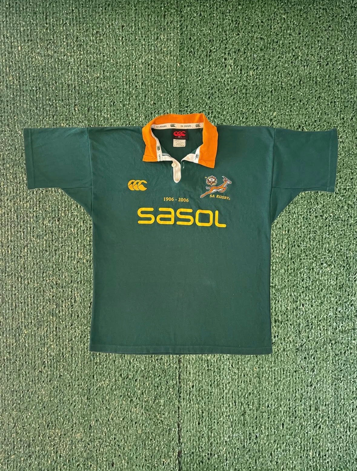 2006 Springboks Centennary Jersey - L