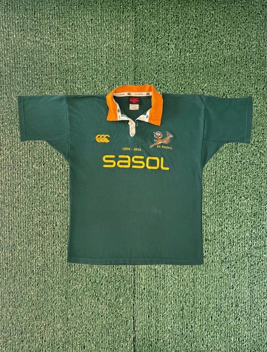 2006 Springboks Centennary Jersey - L